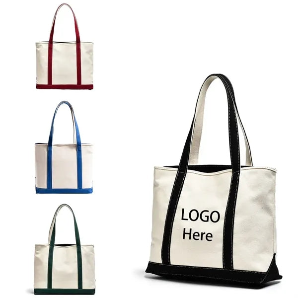 Heavy Duty Cotton Canvas Tote Bag