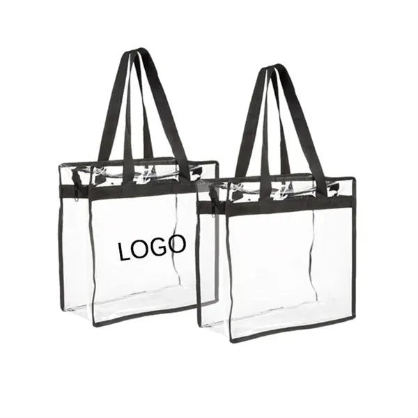 PVC Tote Bags with Zippers and Handles