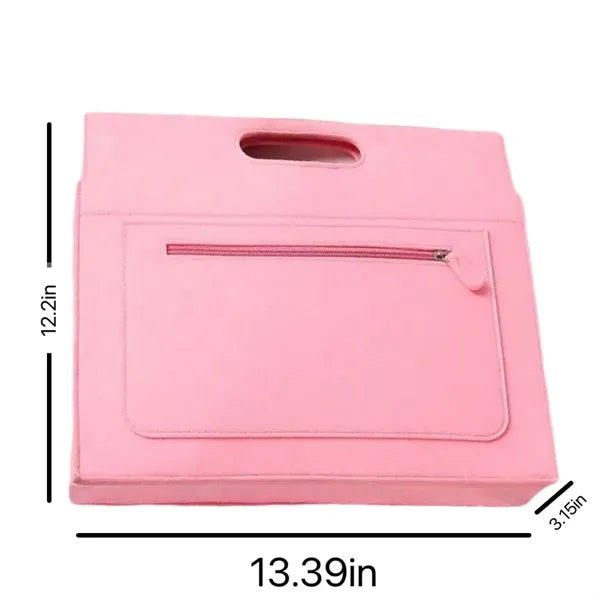 Felt Large Capacity Document Handbag Computer Business Bags