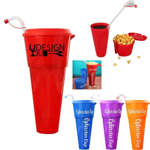 30oz Coke Popcorn Dual Purpose Cups