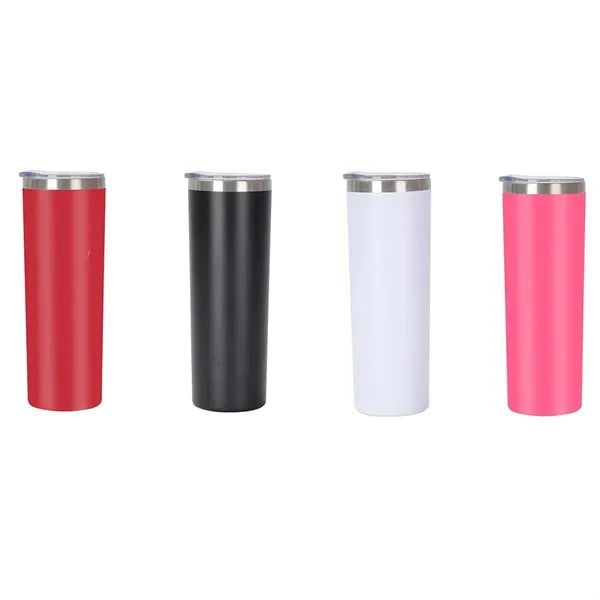 20 oz stainless steel insulated water bottle with straw