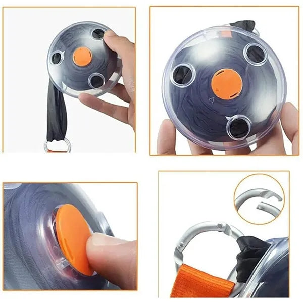 Environmentally Friendly Durable Disc Foldable Shopping Bag