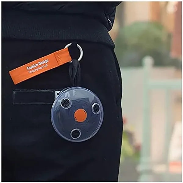 Environmentally Friendly Durable Disc Foldable Shopping Bag