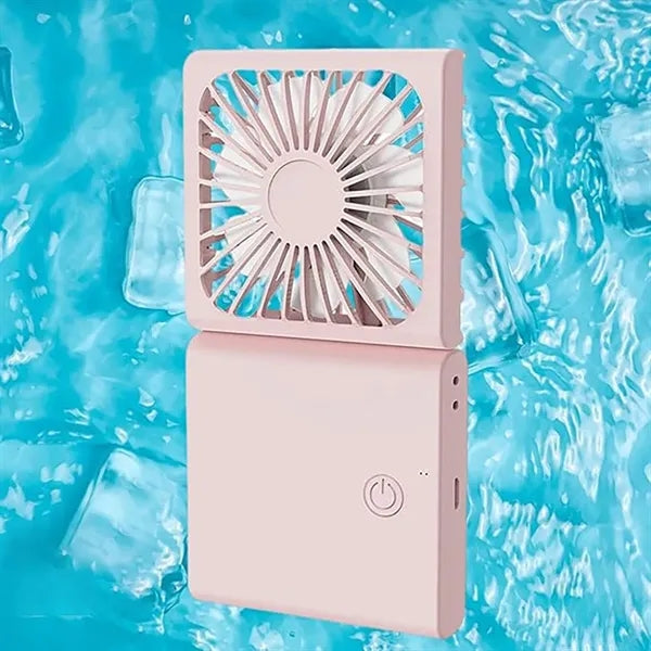 Mini Lanyard Portable Handheld Fan USB Rechargeable