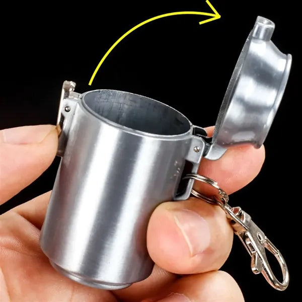 Portable Ashtray With Lid For Outdoor Long Distance Travel