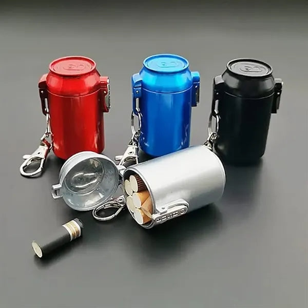 Portable Ashtray With Lid For Outdoor Long Distance Travel