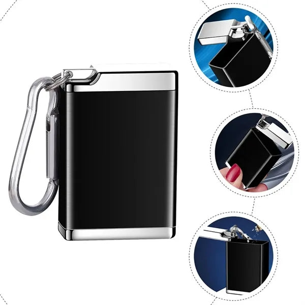 Keychain Eco-friendly Clean Mini Portable Travel Ashtray