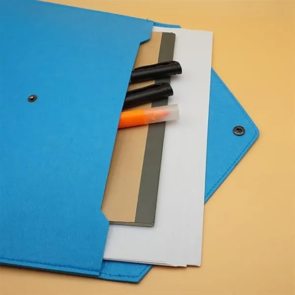 Felt A4 Document Bag Durable Briefcase