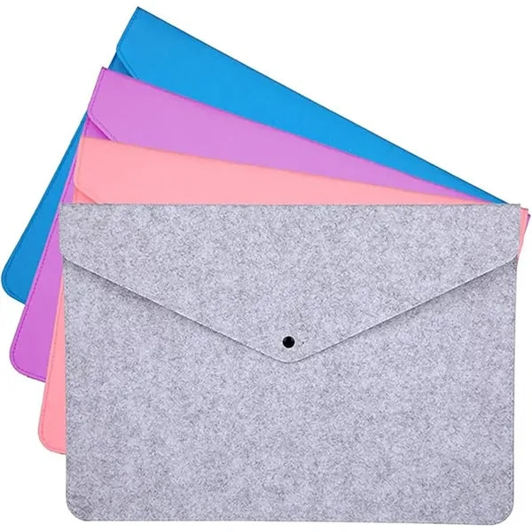 Felt A4 Document Bag Durable Briefcase