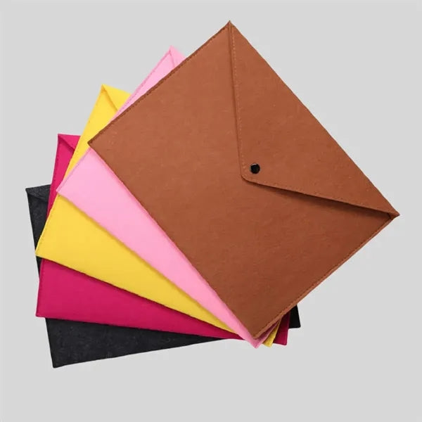 Felt A4 Document Bag Durable Briefcase