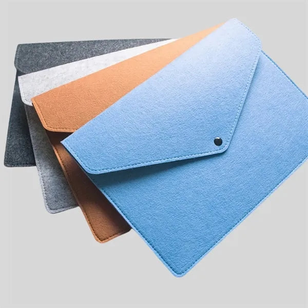 Felt A4 Document Bag Durable Briefcase