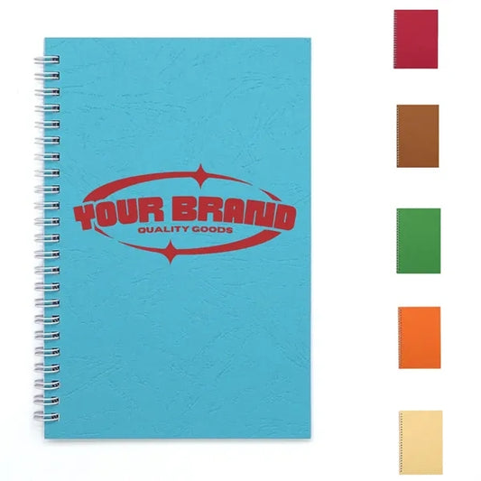 A5 Kraft Paper Coil Notebooks In Various Colors