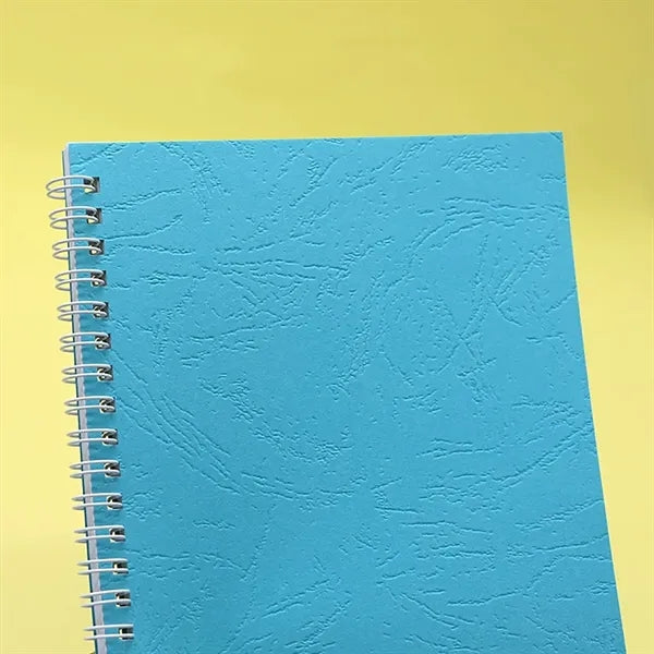A5 Kraft Paper Coil Notebooks In Various Colors