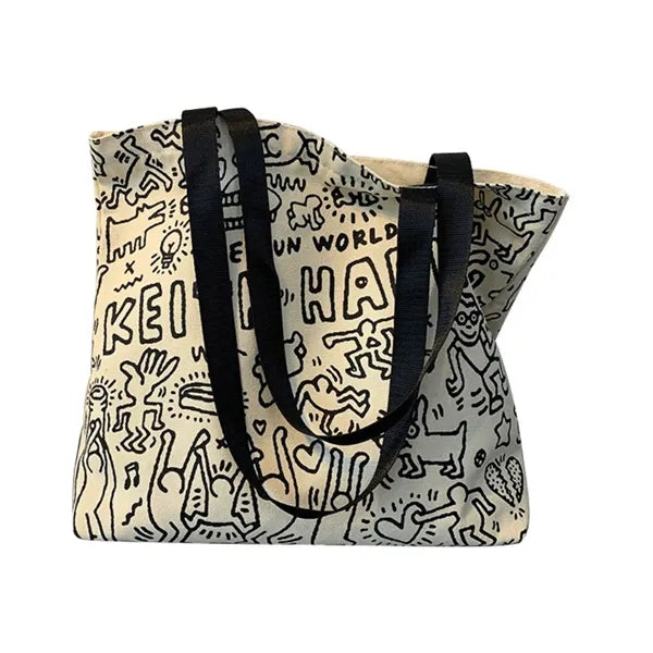 Full color printing cotton canvas bag