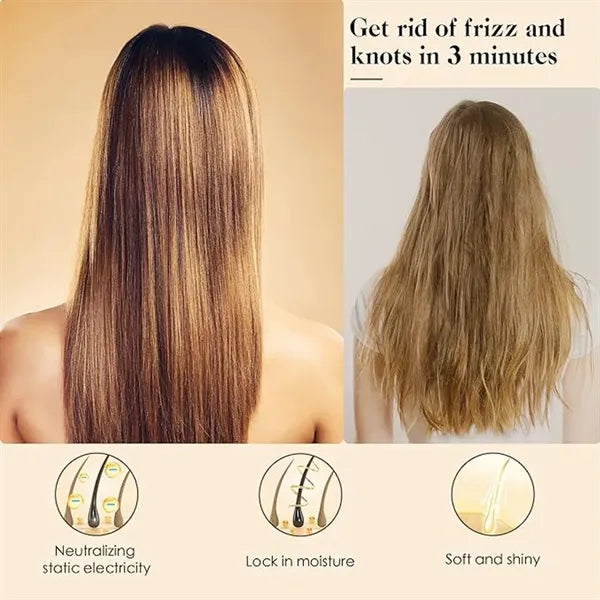 Bamboo Hair Brush for Growth