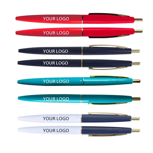 Retro Turquoise Click Pen