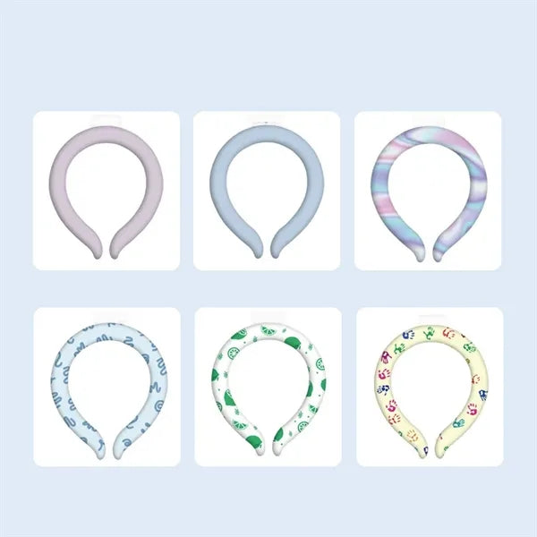 Hands Free Wearable Gel Cooling Neck Tube