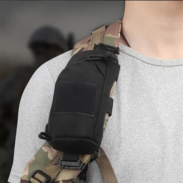 Backpack Shoulder Strap Accessory Pouch