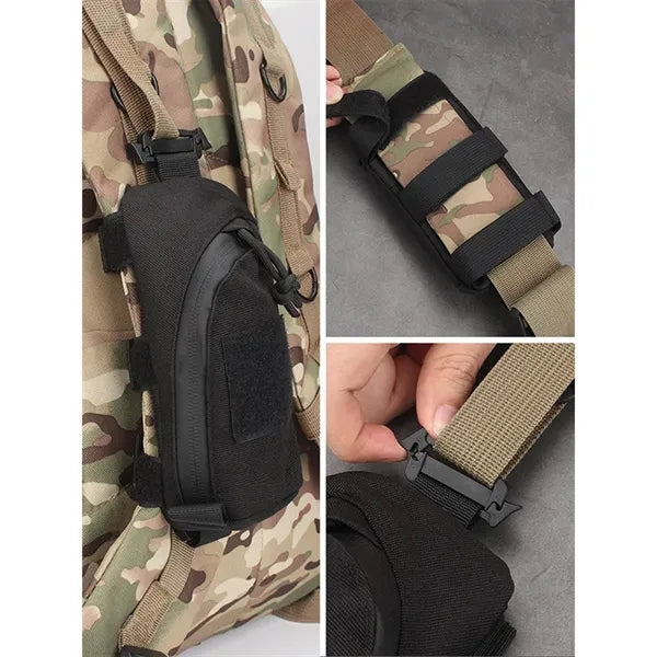 Backpack Shoulder Strap Accessory Pouch