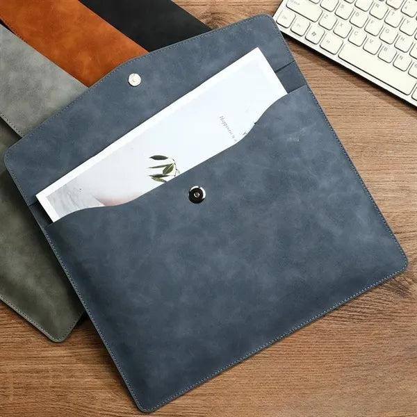 Premium A4 Waterproof Leather Office Portfolio