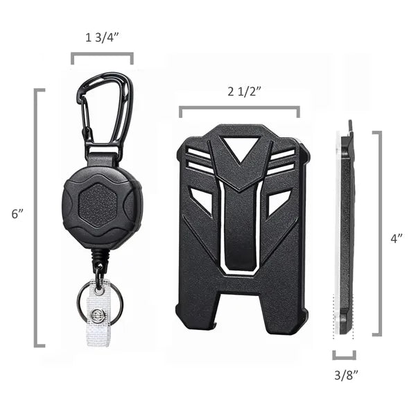 Heavy Duty Carabiner Badge Reel