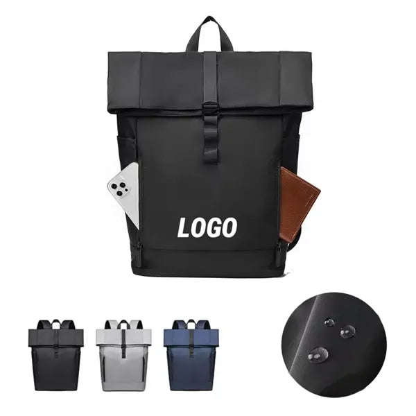 Anti-Theft Rolltop Laptop Backpack