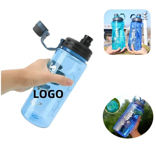 Sports Water Bottle with Chug Lid and Carry Handle
