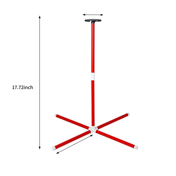 Flying Disc Game Set with Stand Easy Assembly