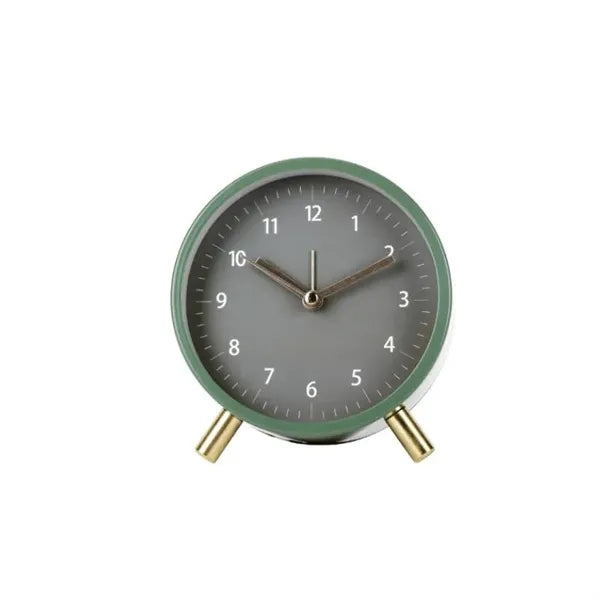 Silent Non Ticking Small Clock with Night Light