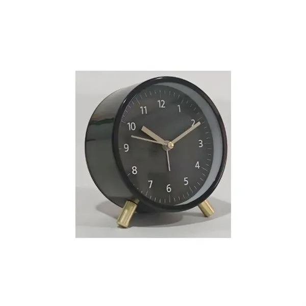 Silent Non Ticking Small Clock with Night Light