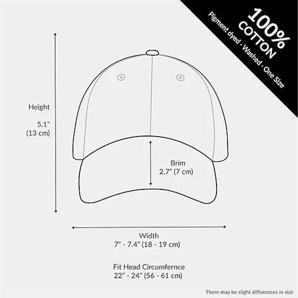 Washed Denim Baseball Cap