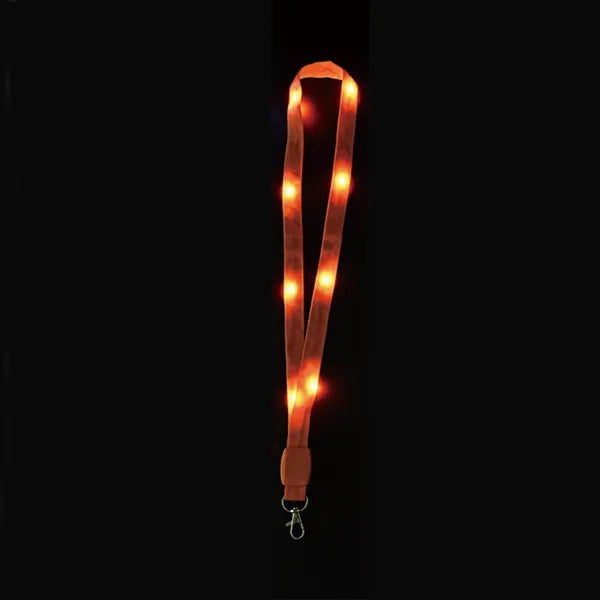 LED Light Up Lanyard Keychain