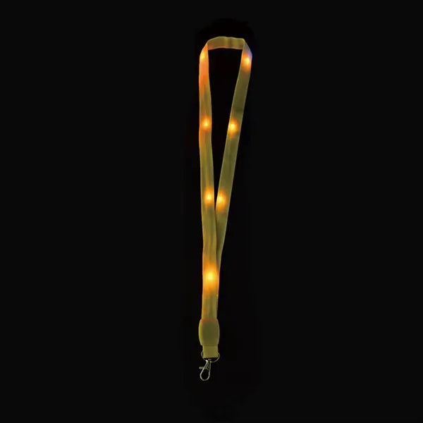 LED Light Up Lanyard Keychain