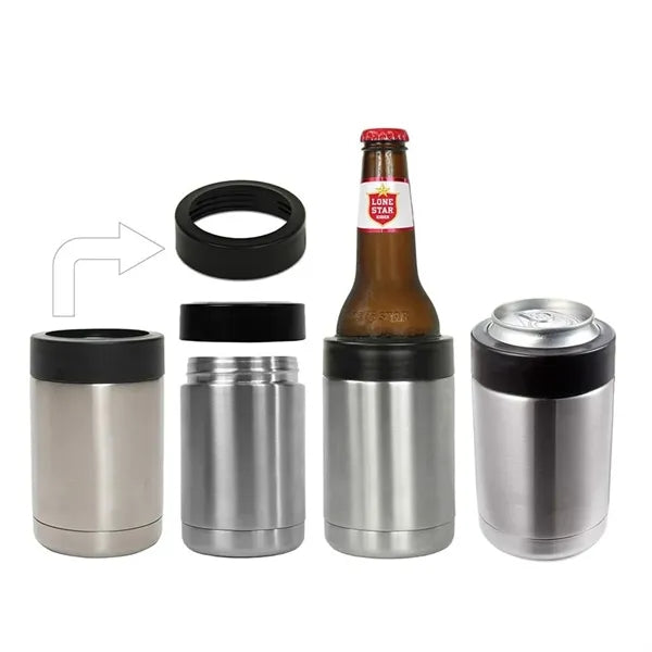 12 oz Stainless Steel Double Wall Insulated Can Cooler