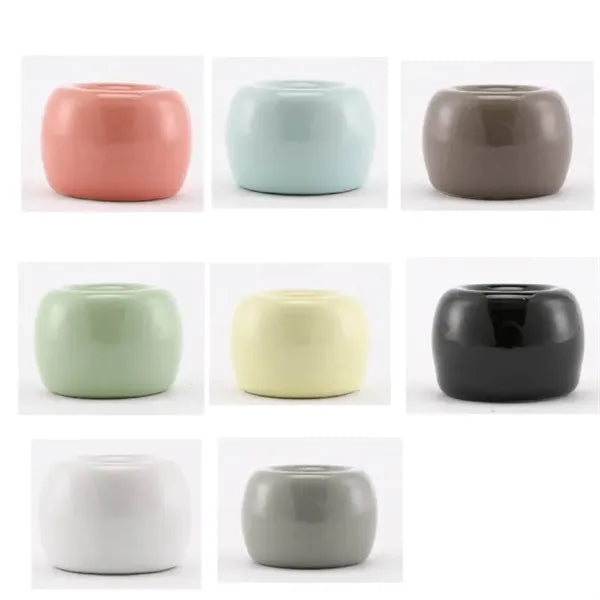 Sleek Mini Ceramics Toothbrush Holder