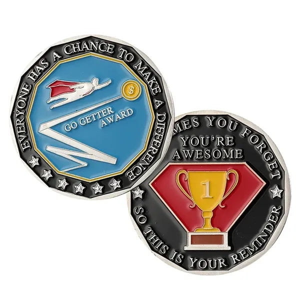 Struck Zinc Coin-Double Sided