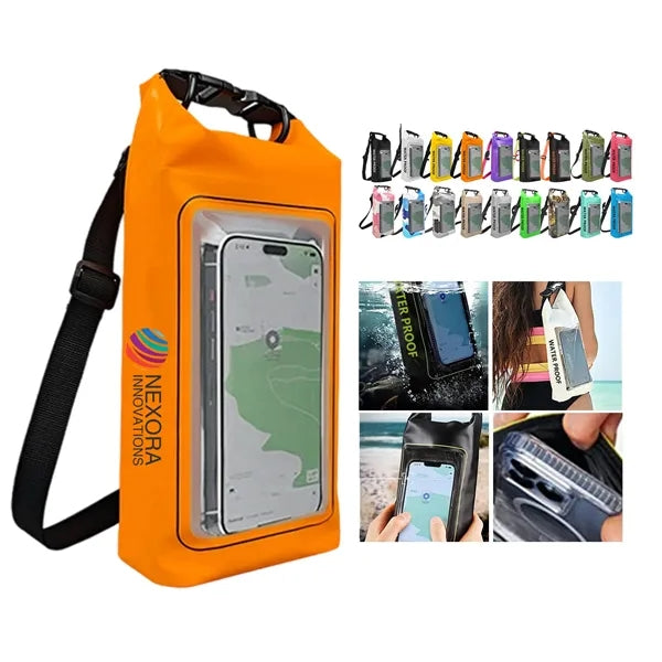 Outdoor Crossbody Bag with IPX6 Waterproofing