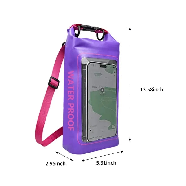 Outdoor Crossbody Bag with IPX6 Waterproofing