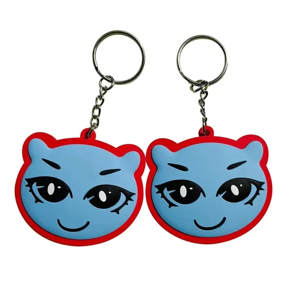 2" 3D Rubber / Soft PVC Keychains