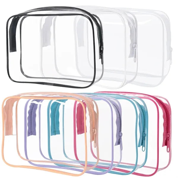 Clear Makeup Bags Quart Size for Women