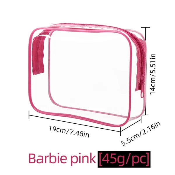 Clear Makeup Bags Quart Size for Women