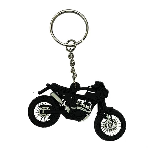 2.5" 3D Rubber / Soft PVC Key Tag Keychains