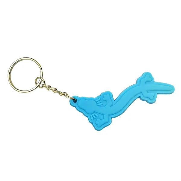 3" 3D Rubber / Soft PVC Key Tag Keychains