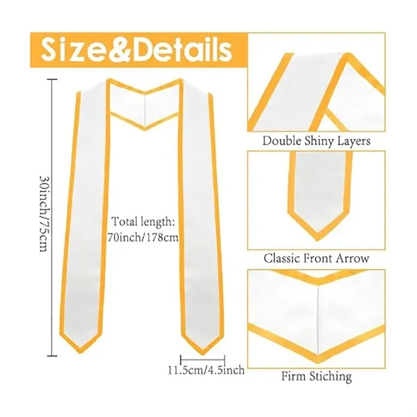 Academic Graduation Stoles for Bachelor's Degree