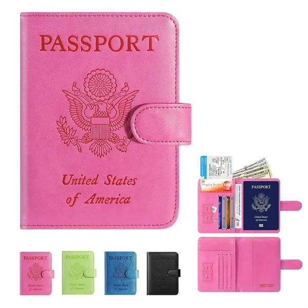 All-in-One Travel Passport Cover with Ticket Holder