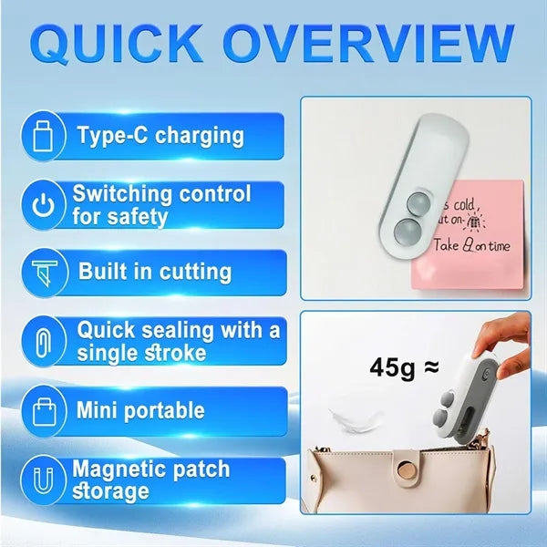 Portable Mini Food Sealer