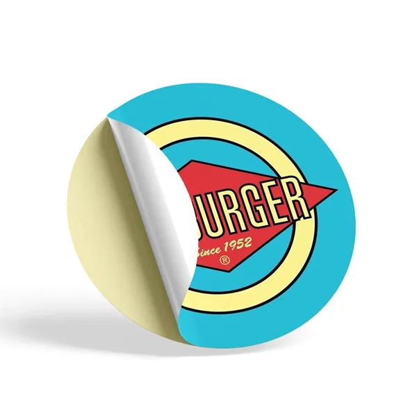 Circle Custom Vinyl Sticker