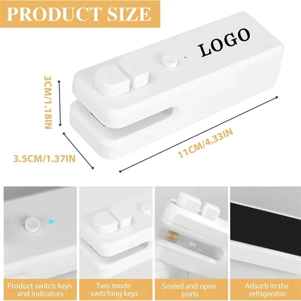 Mini Heat Sealer for Snack & Food Bags