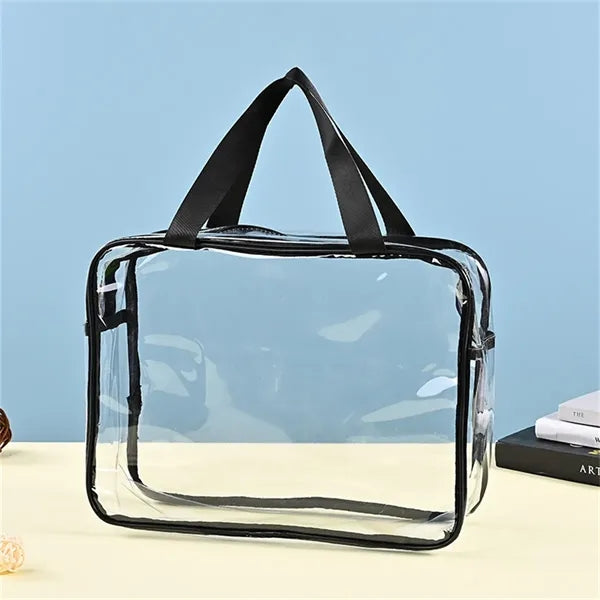 Large Clear Makeup Cosmetic Toiletry Organizer Bag