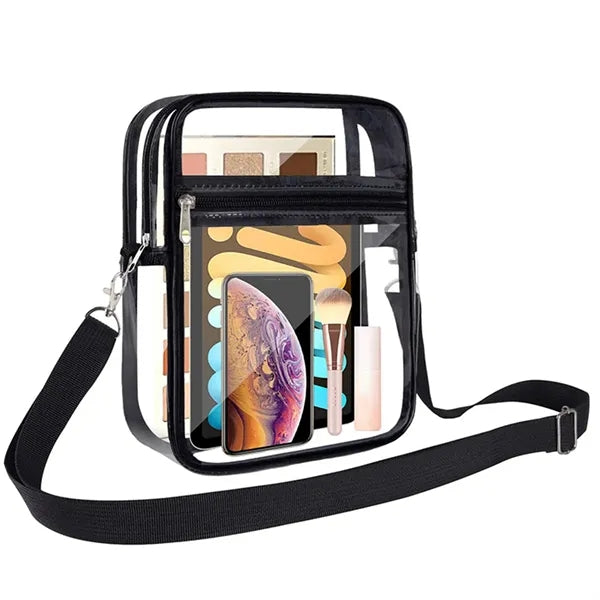 Clear Bags Crossbody Shoulder with Adjustable Strap